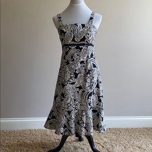 R&K - black and white dress
